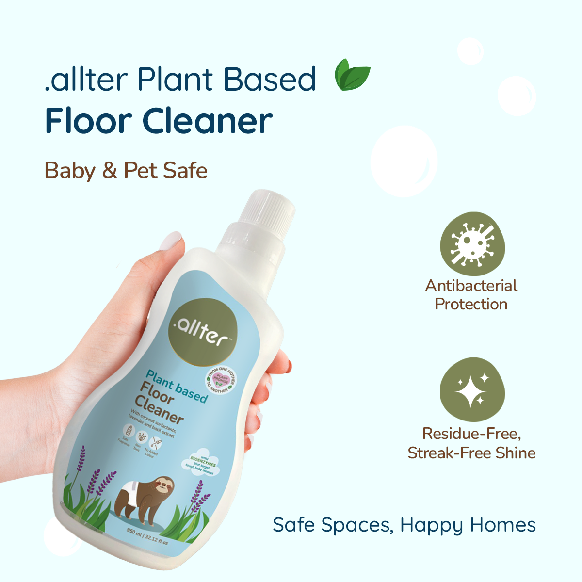 .allter Floor Cleaner With Bio Enzymes