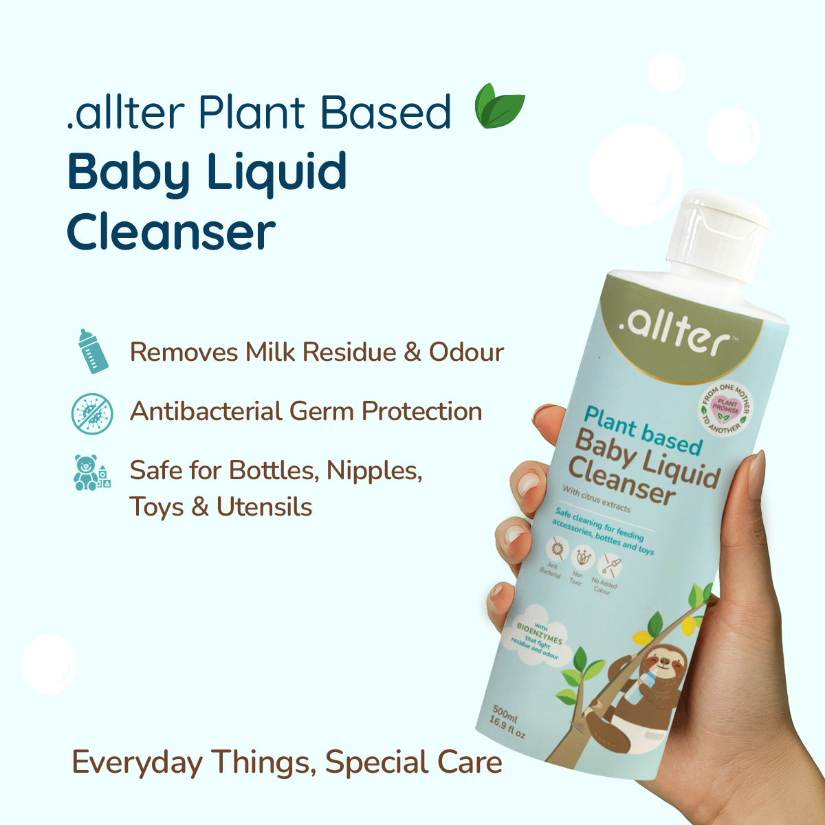 .allter Liquid Cleanser With Bio Enzymes For Babies