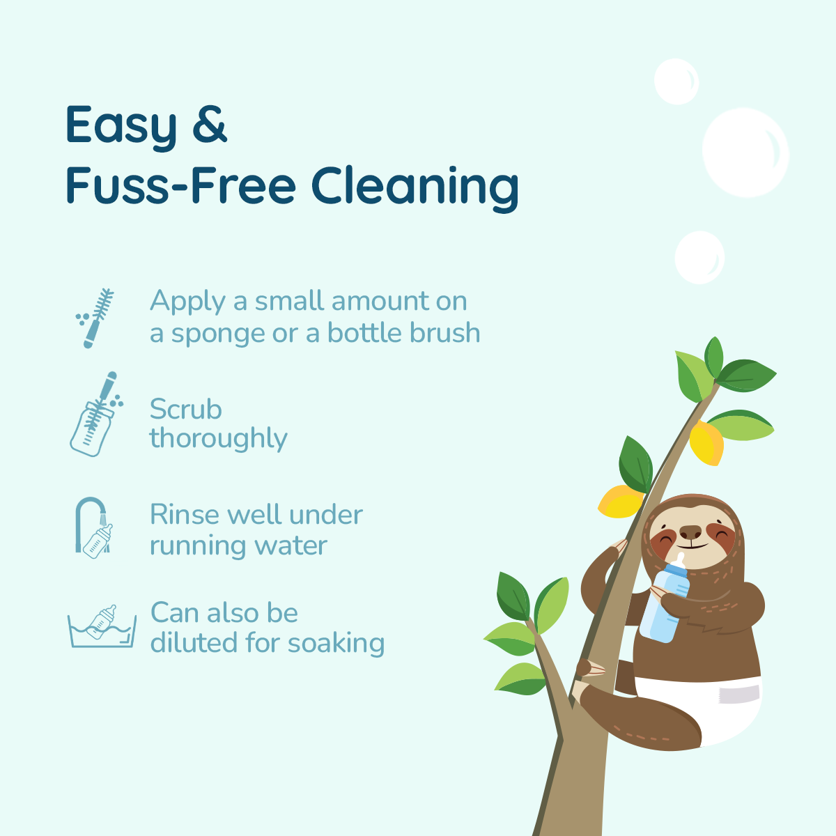.allter Liquid Cleanser With Bio Enzymes For Babies (Pack of 2)