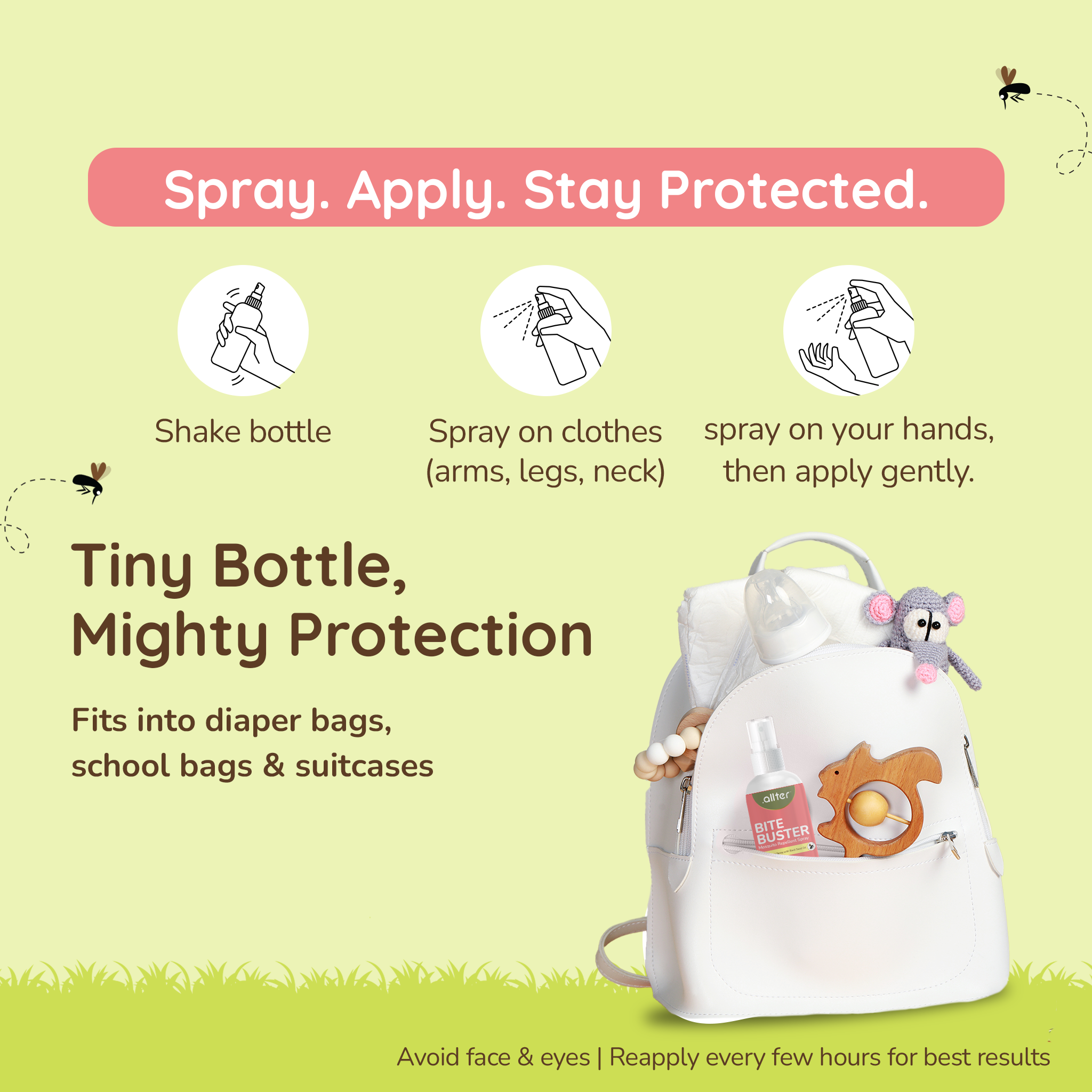 Bite Busters Mosquito Repellent Spray