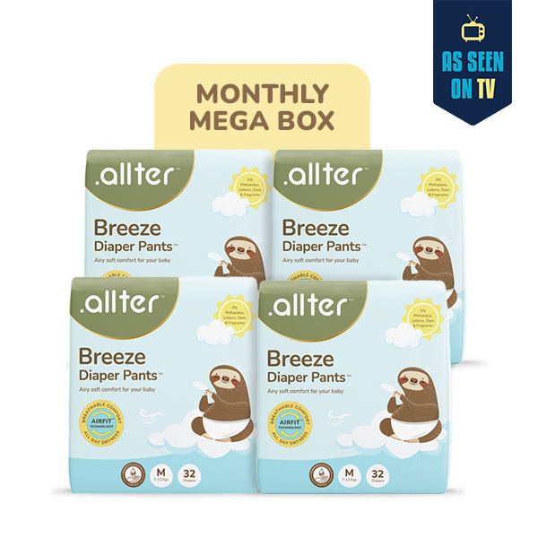 3 Month Subscription- Breeze Diaper Pants
