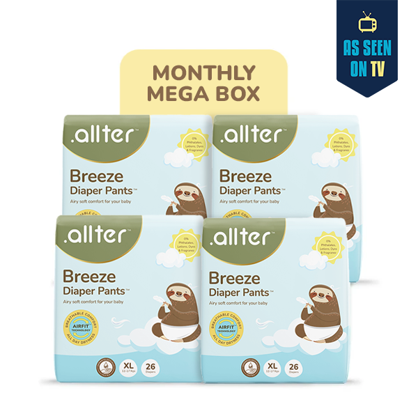 3 Month Subscription- Breeze Diaper Pants