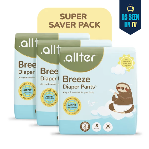3 Month Subscription- Breeze Diaper Pants