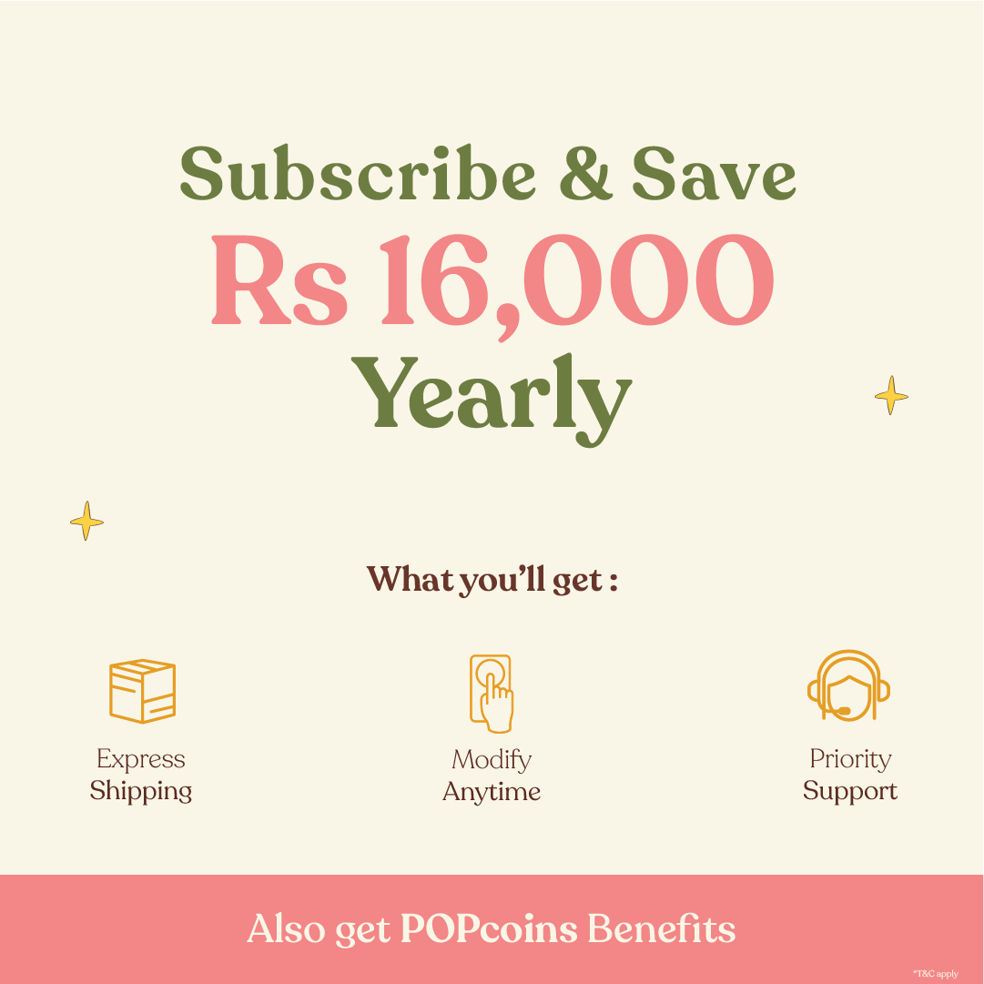 3 Month Subscription- Diapers