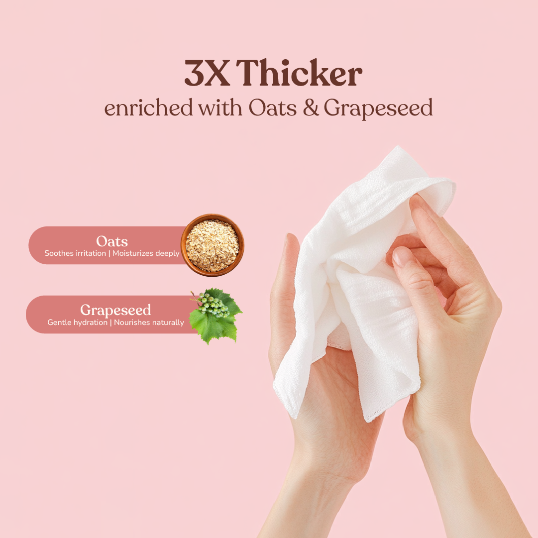 .allter Baby Wipes || 99% Water || Regular Pack || 72 Wipes Per Pack