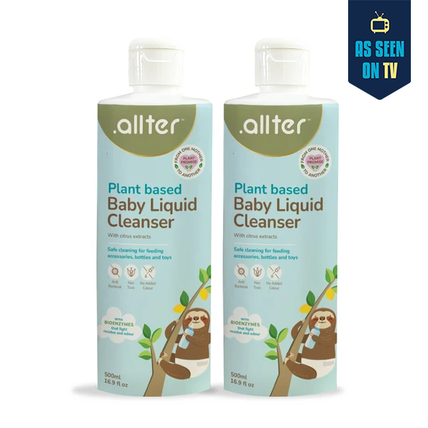 .allter Liquid Cleanser With Bio Enzymes For Babies (Pack of 2)