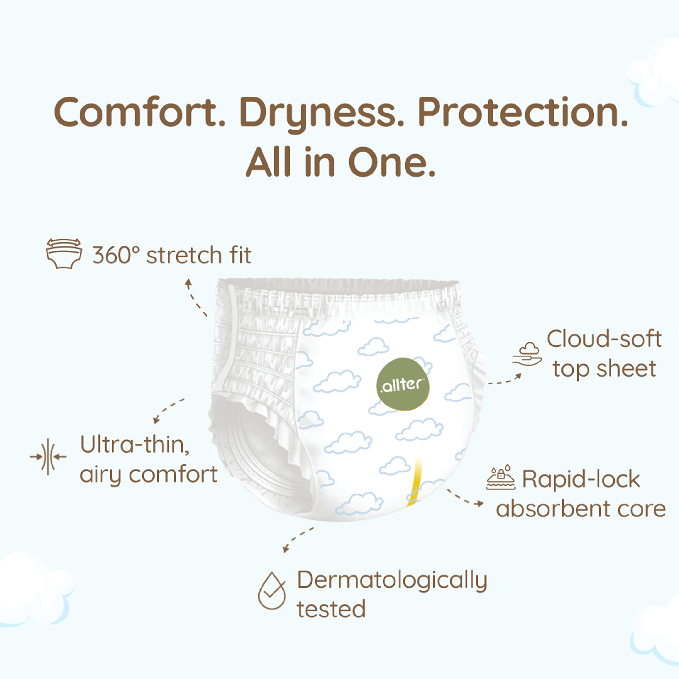Breeze Diaper Pants | XL