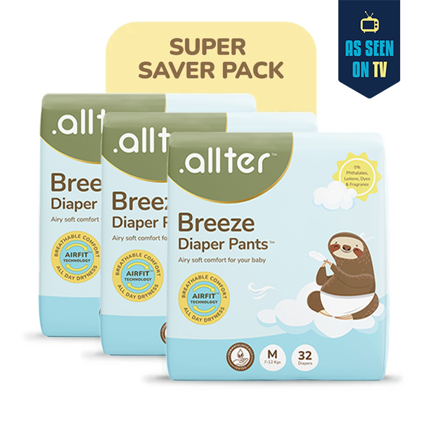 3 Month Subscription- Breeze Diaper Pants