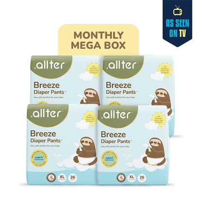 3 Month Subscription- Breeze Diaper Pants