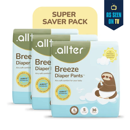 3 Month Subscription- Breeze Diaper Pants