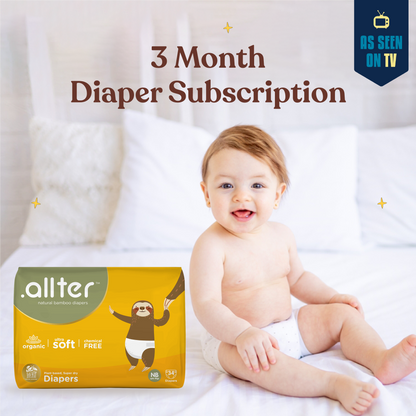 3 Month Subscription- Diapers