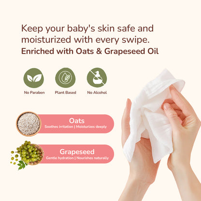 Baby Essentials Combo : Breeze Diaper Pants & 99% Baby Wipes & Mosquito Patches (Pack of 3)